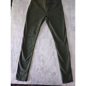 Hollister High-Rise Super Skinny Jeans Classic Stretch Green Denim Size 5 W27L31